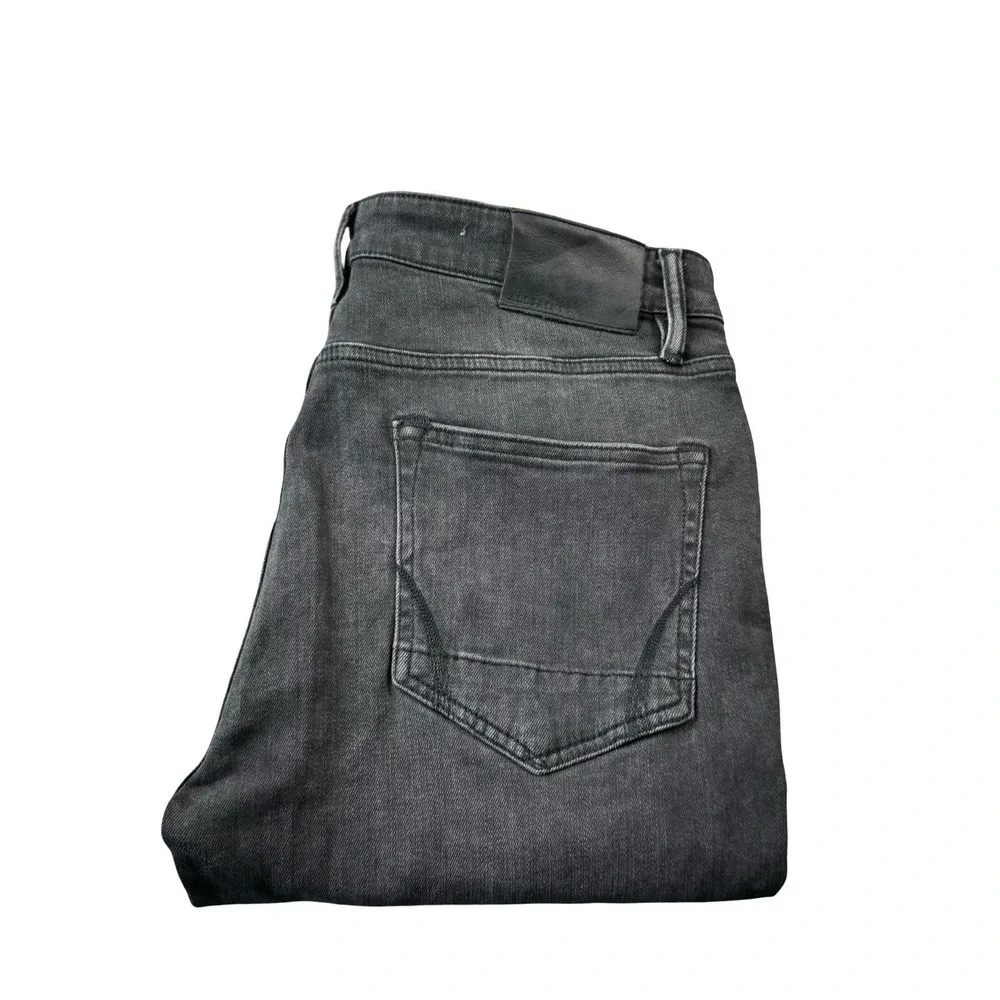 Allsaints VTG Black Wash Button Fly Rex 1 Mens Jeans Size 33x33